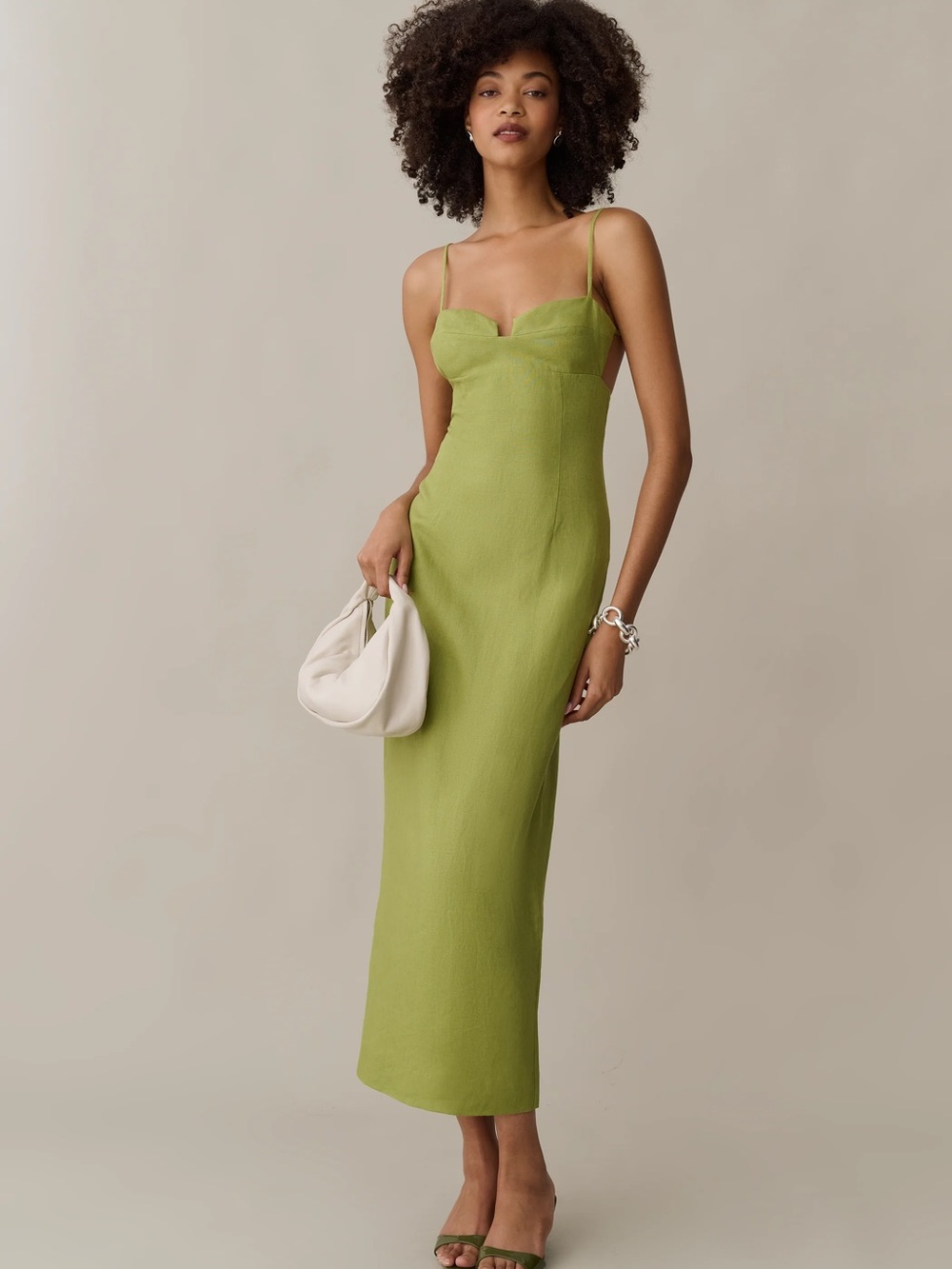 NWT o.p.t Indy 100% Linen Dress